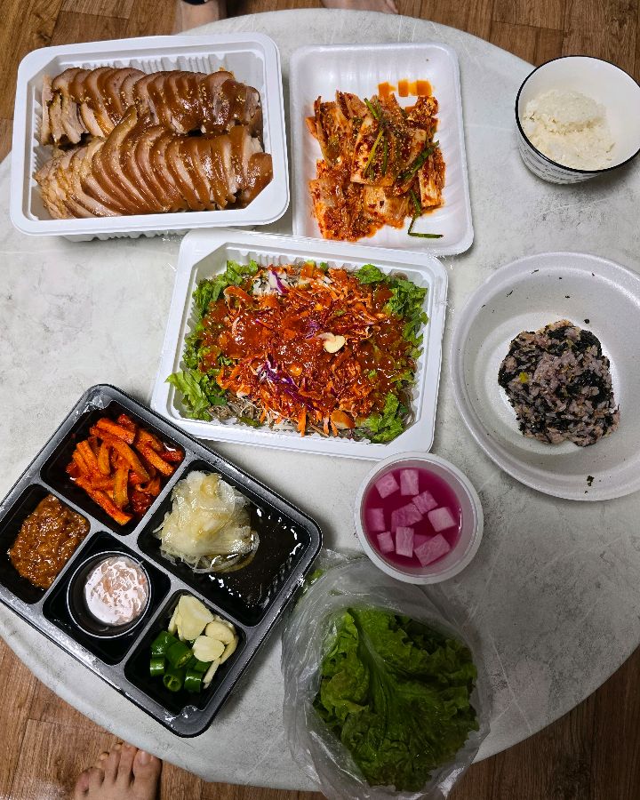 푸짐한 한 상 차림