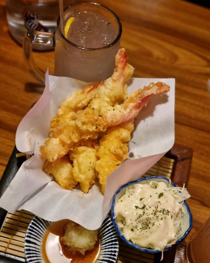 겉바속촉의 정석, 새우튀김