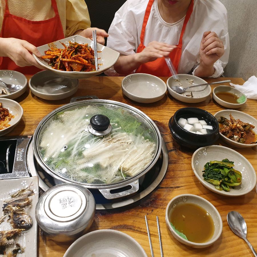 푸짐한 한 상 차림