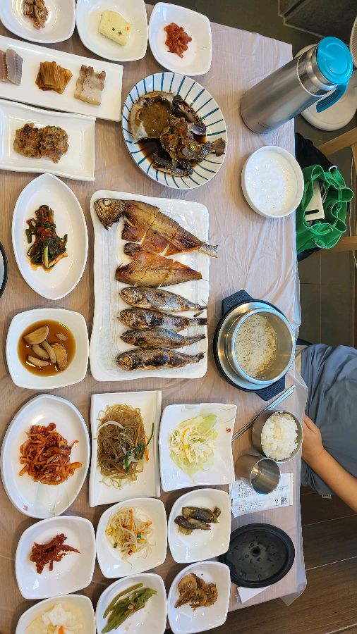 푸짐한 굴비 정식 한 상 차림
