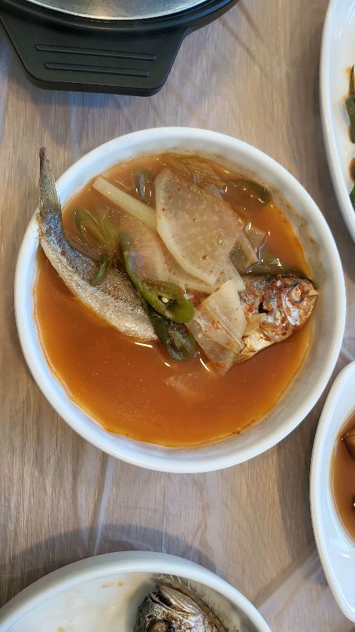 얼큰한 조기 매운탕