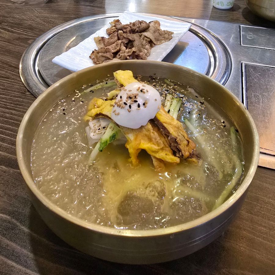 시원한 물냉면