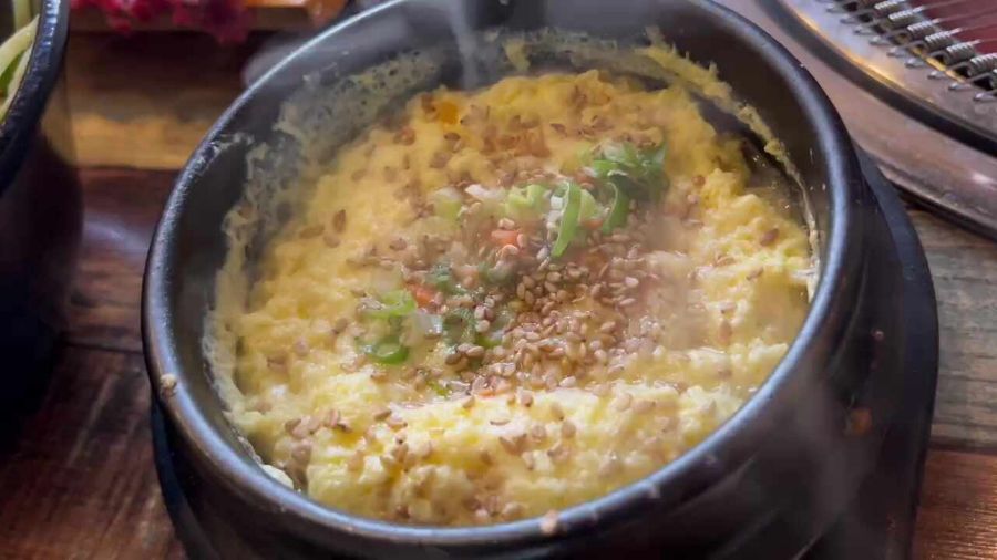 보글보글 끓는 계란찜