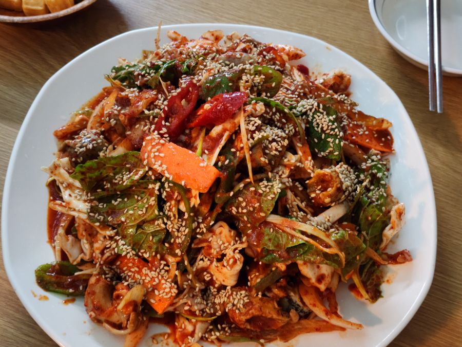 푸짐한 한 상 차림