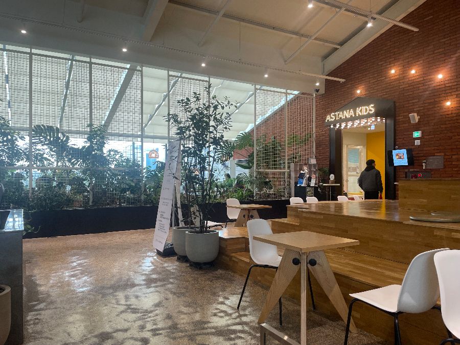 키즈존 입구, 아이들을 위한 공간