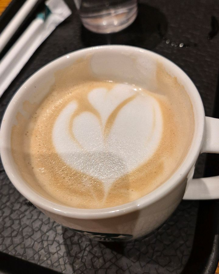 스타벅스 라떼 아트