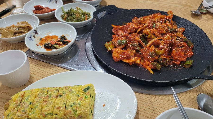 푸짐한 한 상 차림