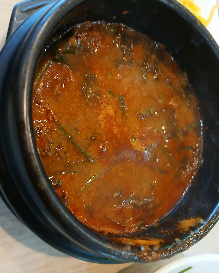 장어탕의 클로즈업