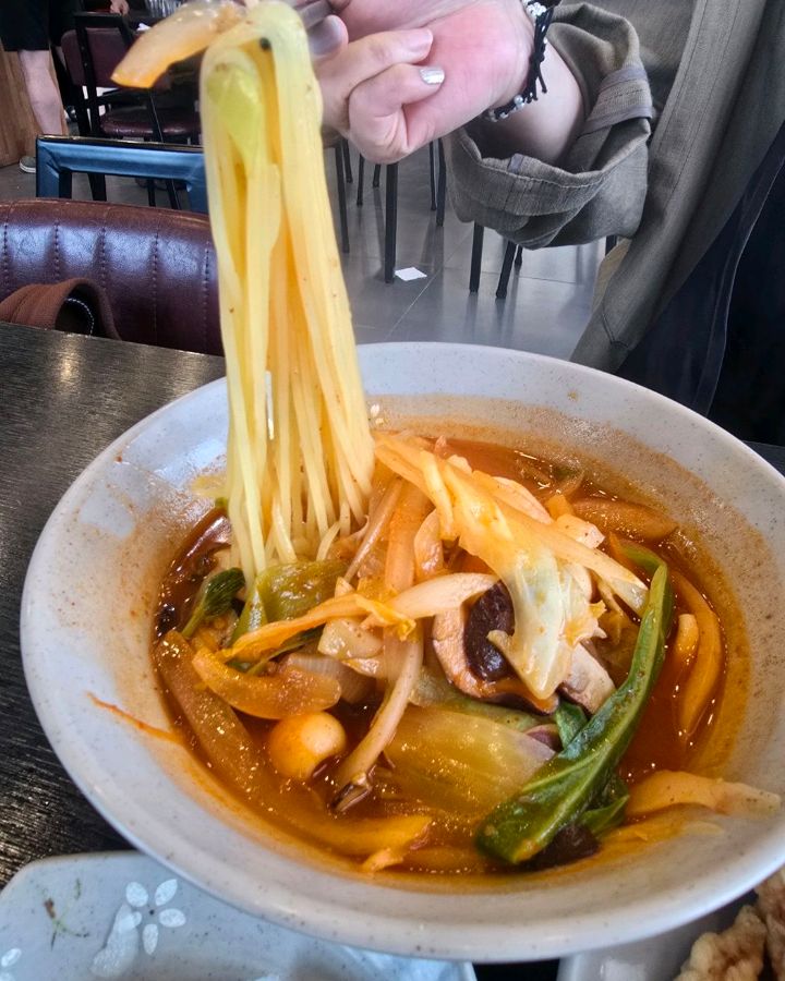 짬뽕 면발