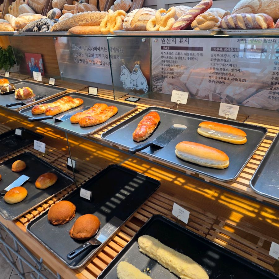 먹음직스러운 빵들의 향연