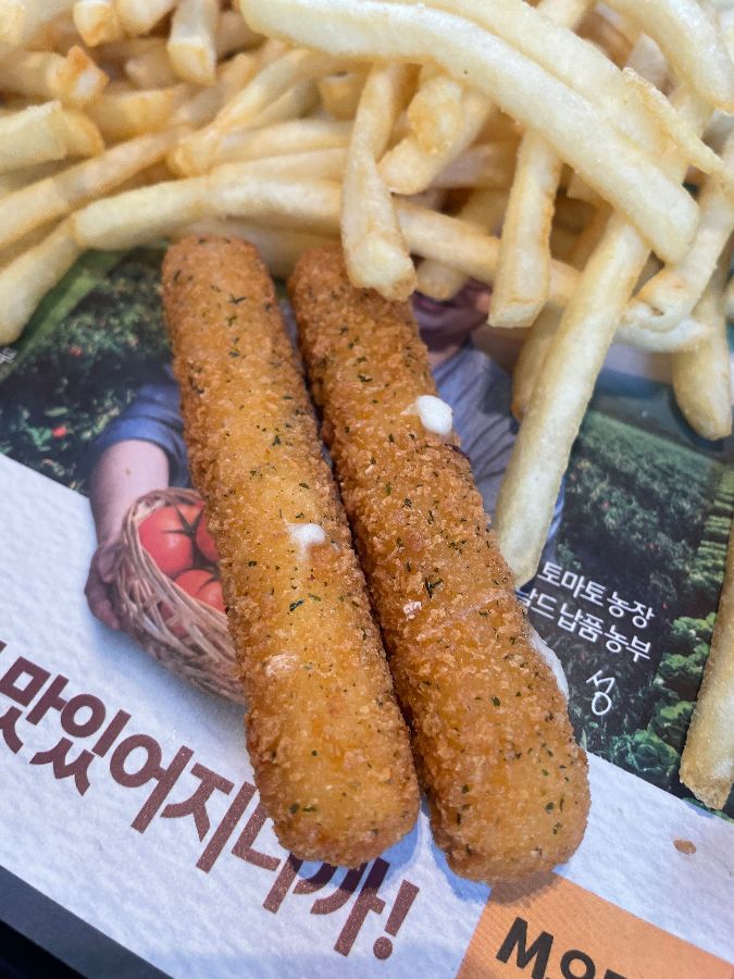 맥도날드 치즈스틱