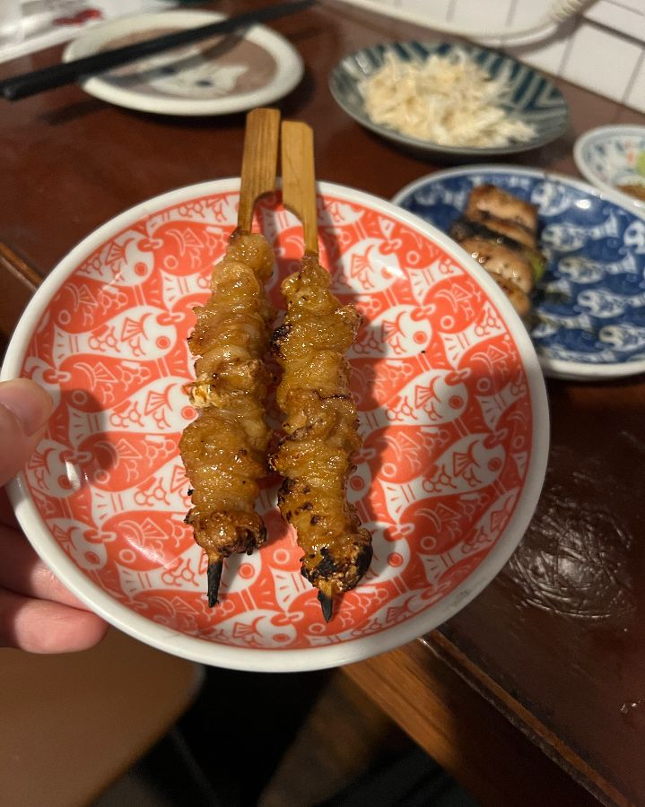 숯불 향 가득한 닭꼬치