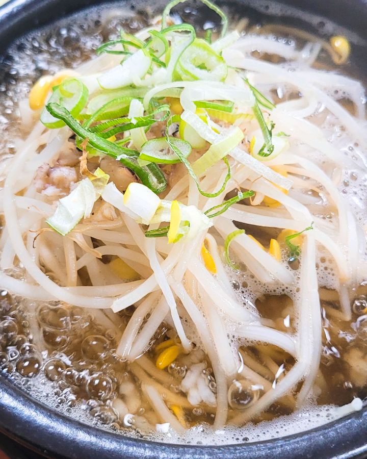 배블리콩나물국밥 클로즈업