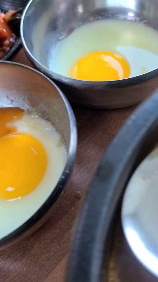 배블리콩나물국밥 수란