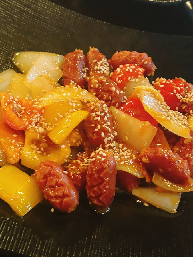 소세지 야채볶음