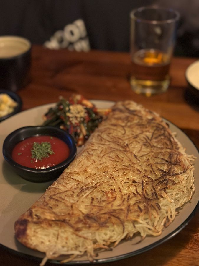 겉바속촉의 정석, 감자채전