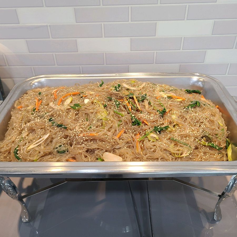 윤기가 흐르는 잡채