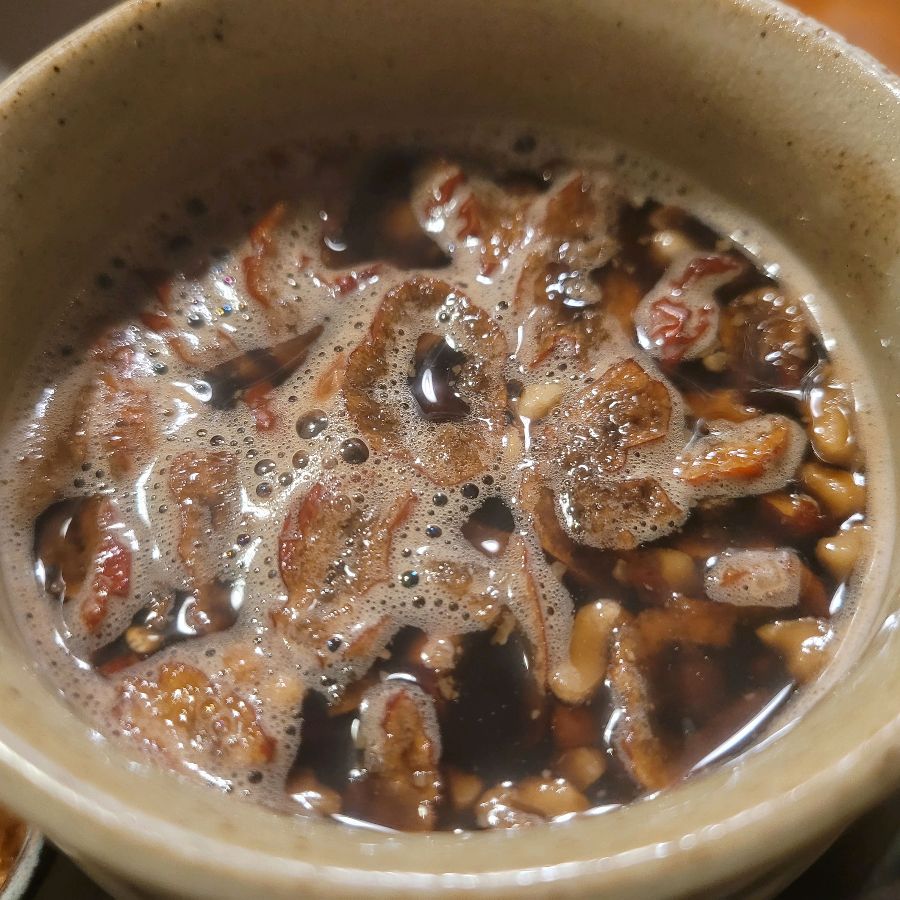 진한 쌍화차의 모습