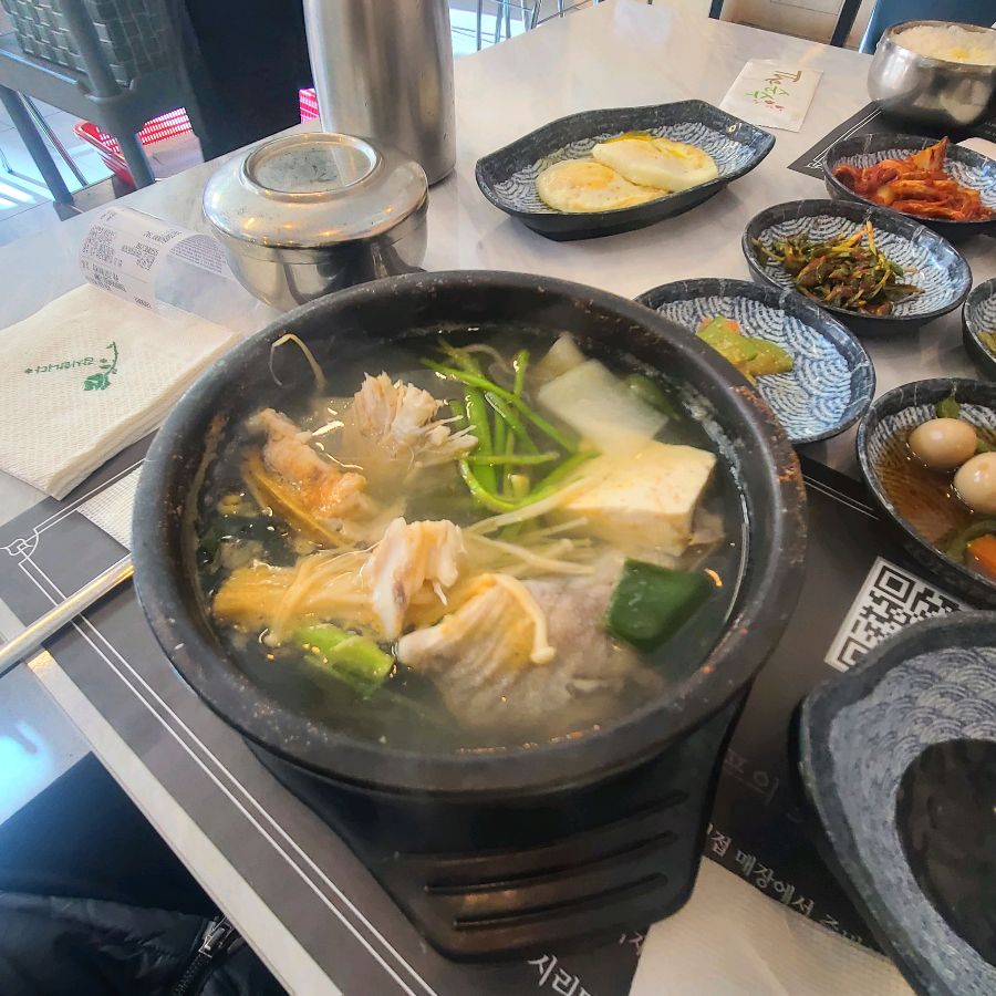 맛있는 대구탕 한 상