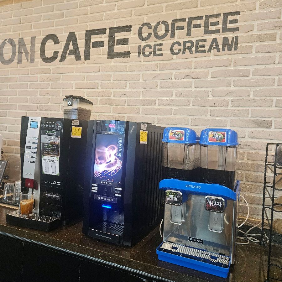 소담촌 주엽점 내 카페 공간