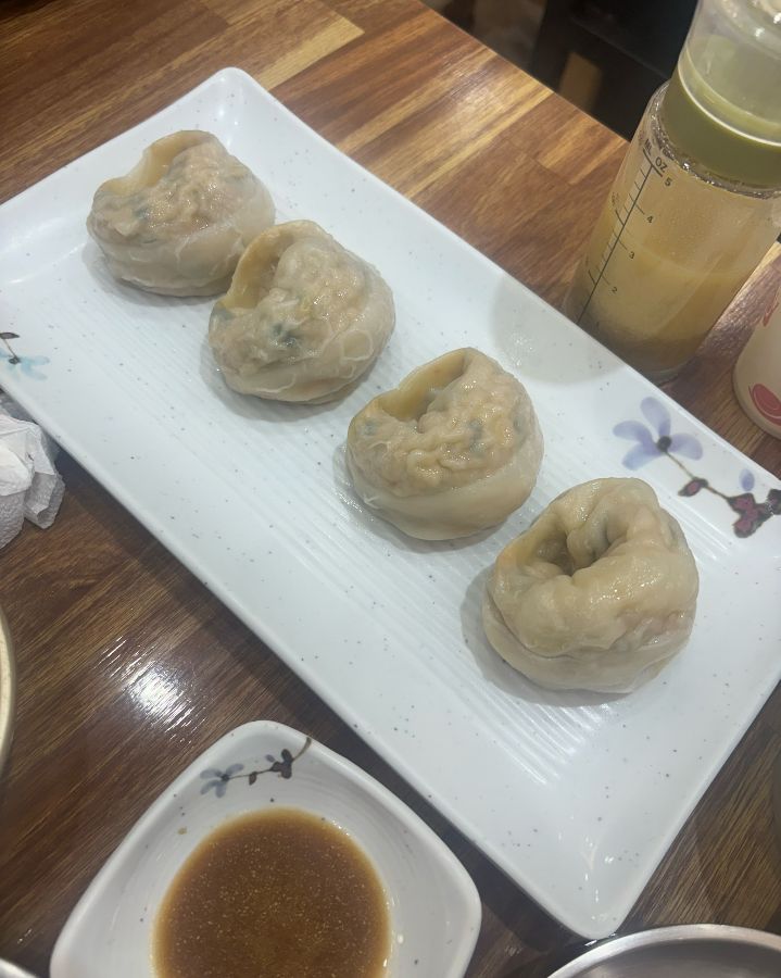 담백한 메밀 만두