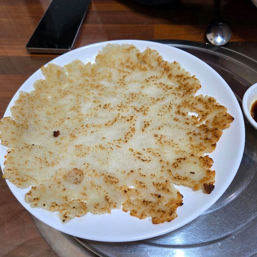 감자전 클로즈업