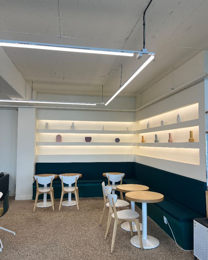 호랭이베이글 내부 전경