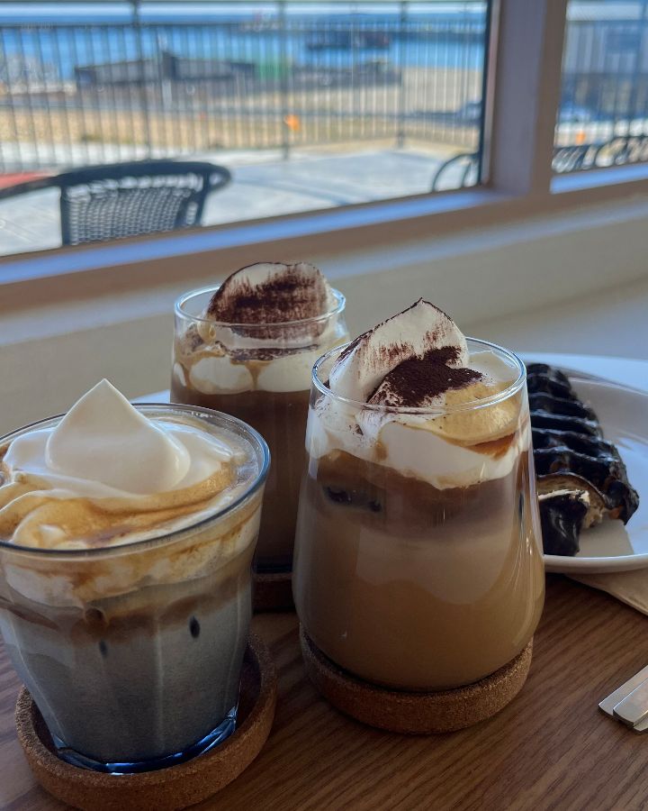 플랫하우스의 시그니처 메뉴, 흑임자 라떼