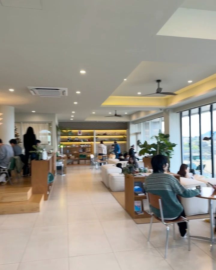 글로시말차 내부 전경