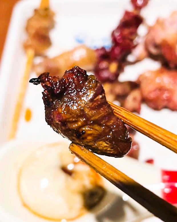 마요네즈 사당점의 염통 꼬치