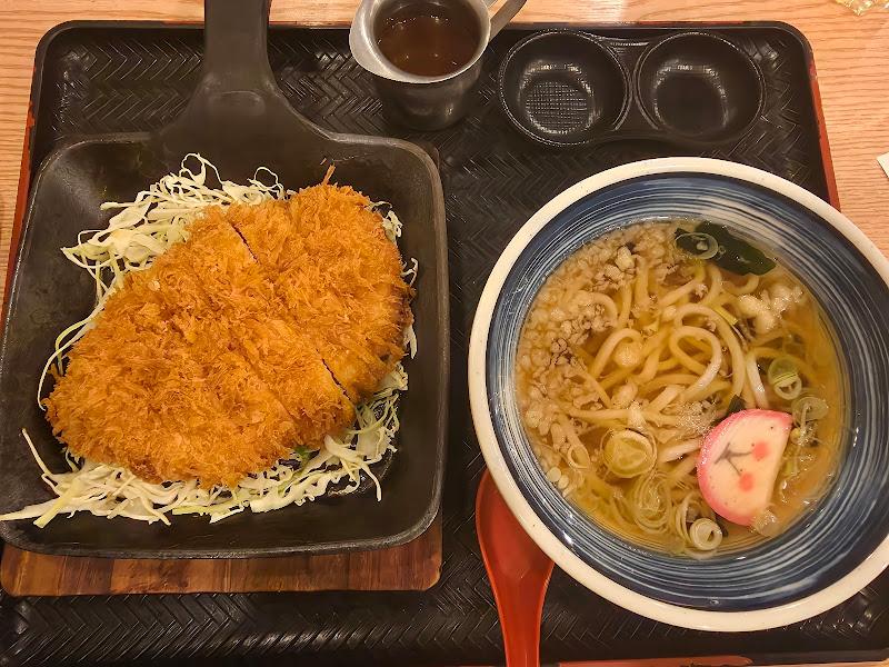 미소 돈카츠와 우동