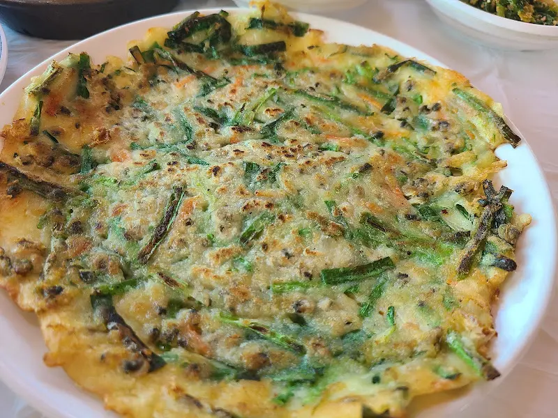 겉바속촉 재첩전의 비주얼