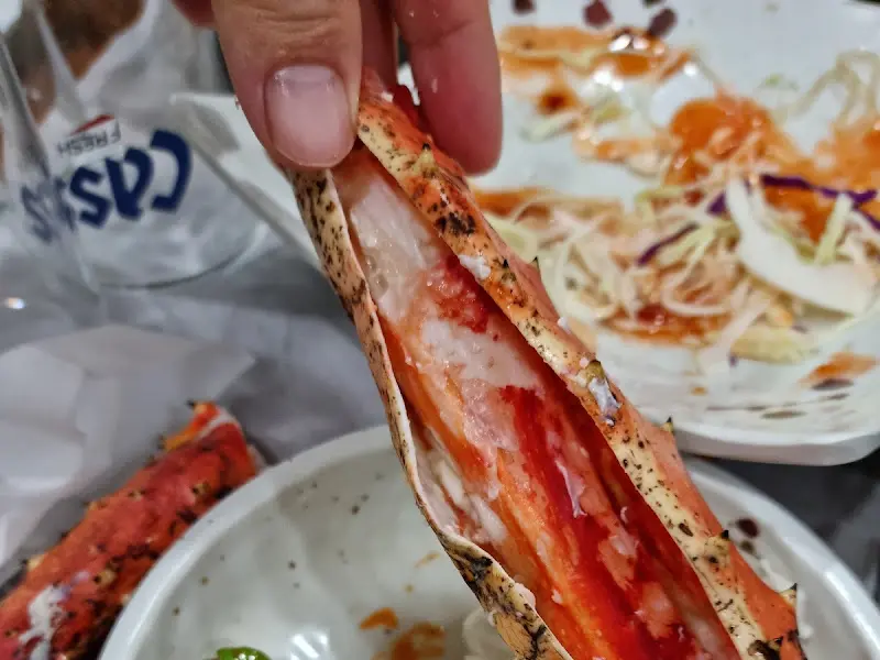 대게 다리 속 꽉 찬 살