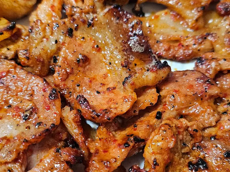 돼지불고기 근접샷