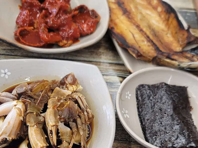 돌게장 정식 메인 메뉴