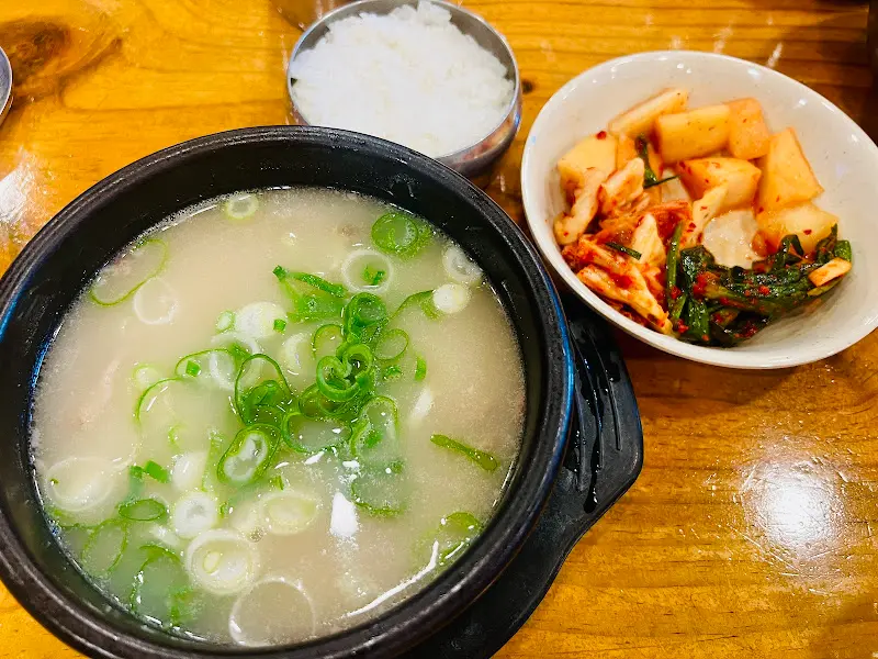 설렁탕과 석박지