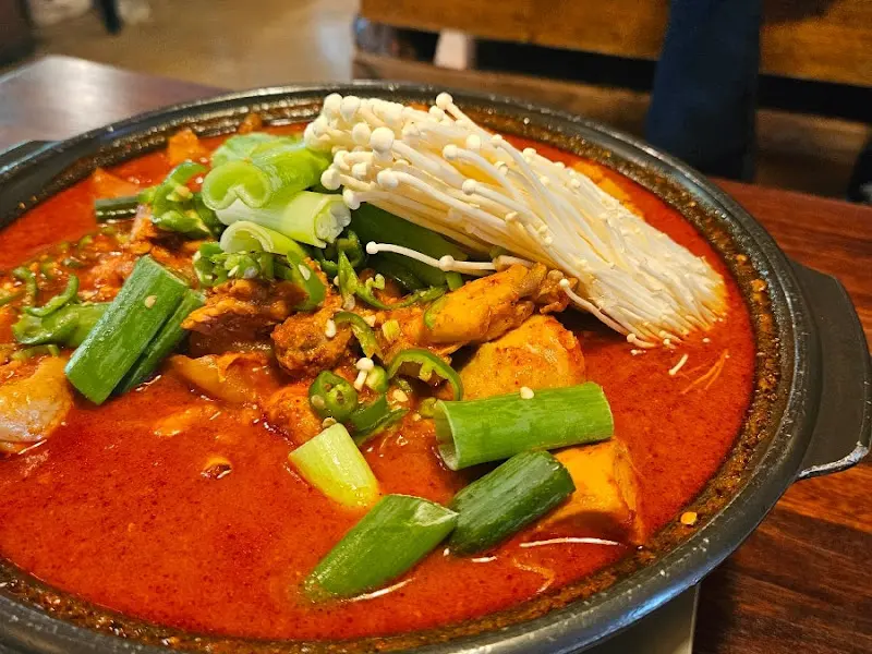 닭볶음탕 테이블샷