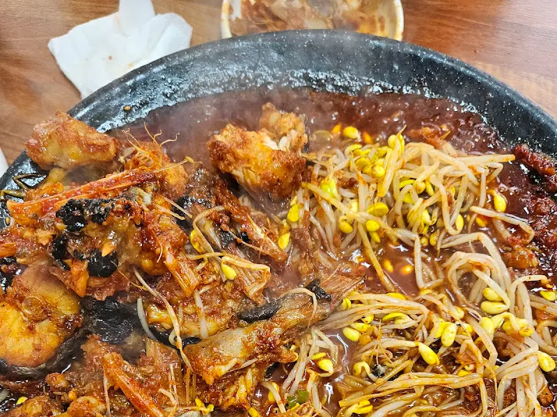 아구불고기와 콩나물