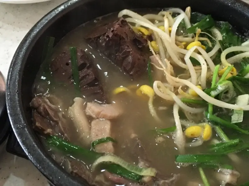 원조목화식당 내장탕