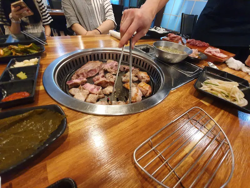 두목고기집 불판