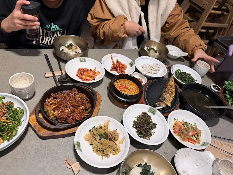 고등어 구이 정식