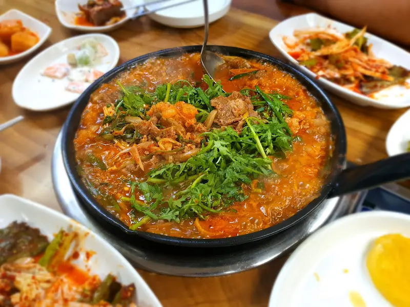 대창전골 전체적인 모습