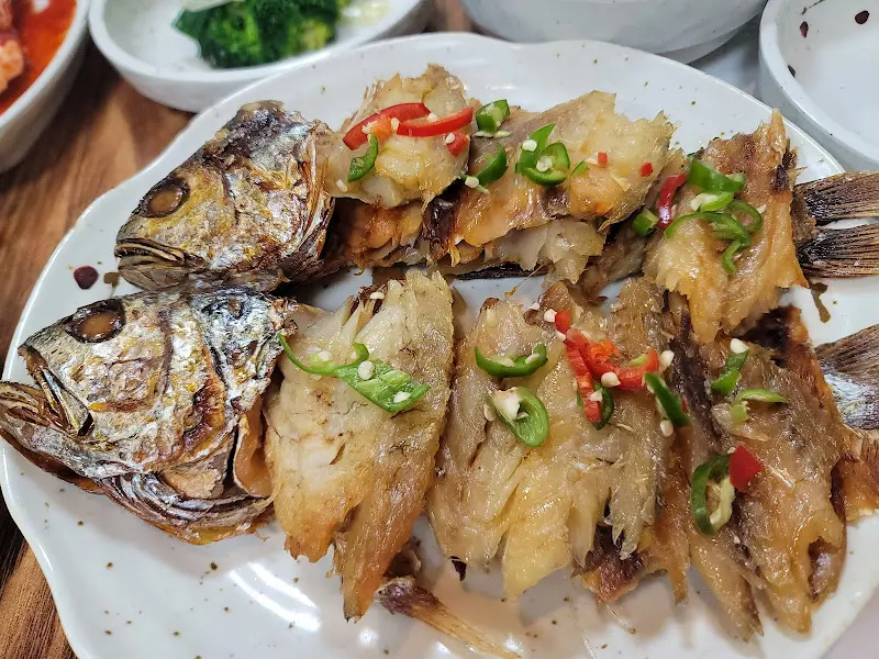 보리굴비와 녹차