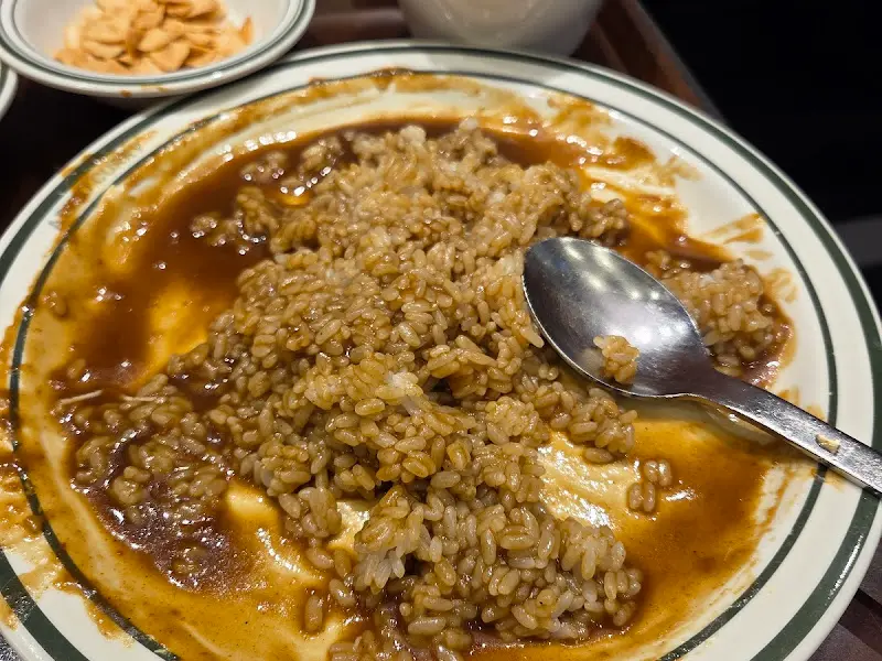 아비꼬 카레의 든든한 한 끼 식사