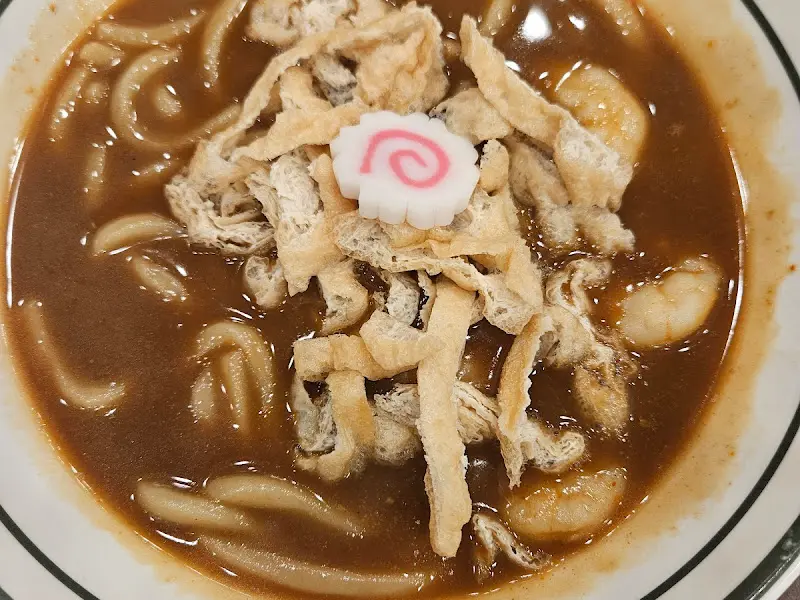 아비꼬 카레우동의 먹음직스러운 비주얼