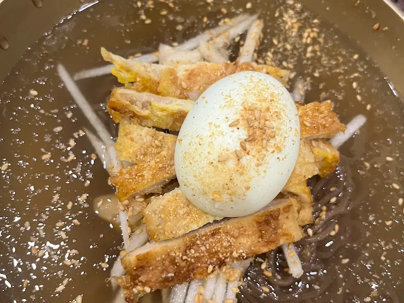 진주냉면 클로즈업