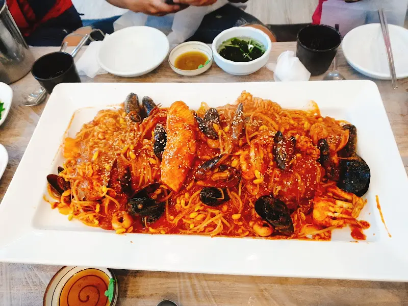 해물찜 한 상 차림