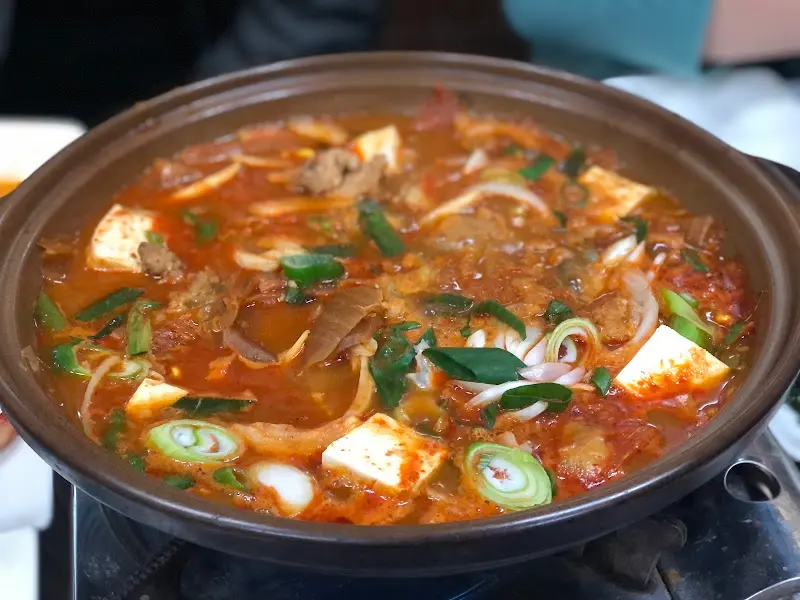 김치찌개 클로즈업