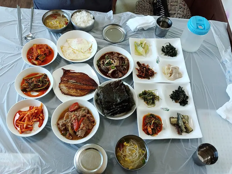 한 상 가득 차려진 남도정식