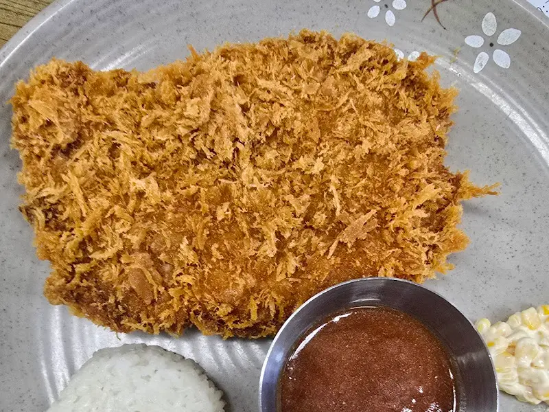 보리밥과 열무김치